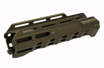 Image of Strike Industries Valor of Action 10 M-Lok Handguard for Mossberg 500, 12ga, 6061 Aluminum, FDE, One Size, 793811763225
