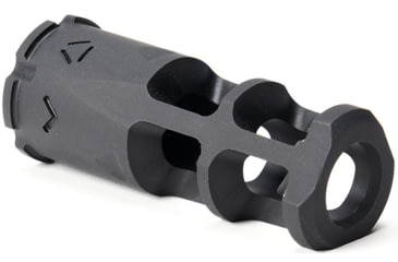 Image of Strike Industries XLogic AK Ghost Muzzle Brake for 7.62x39, Black, One Size, SI-AK-GHOST-7.62