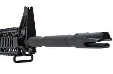 Image of Strike Industries XLogic AR Widow 3 Prong Flash Hider, 5.56mm NATO, .223 Remington , 1/2x28, Black, SI-AR-WIDOW-FH-223/5.56