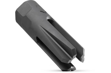 Image of Strike Industries XLogic AR Widow 3 Prong Flash Hider, 5.56mm NATO, .223 Remington , 1/2x28, Black, SI-AR-WIDOW-FH-223/5.56