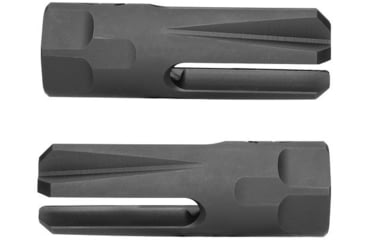 Image of Strike Industries XLogic AR Widow 3 Prong Flash Hider, 5.56mm NATO, .223 Remington , 1/2x28, Black, SI-AR-WIDOW-FH-223/5.56