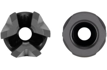 Image of Strike Industries XLogic AR Widow 3 Prong Flash Hider, 5.56mm NATO, .223 Remington , 1/2x28, Black, SI-AR-WIDOW-FH-223/5.56