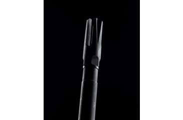Image of Strike Industries XLogic AR Widow 3 Prong Flash Hider, 5.56mm NATO, .223 Remington , 1/2x28, Black, SI-AR-WIDOW-FH-223/5.56