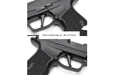 Image of Strike Industries Xmacro SIG SAUER P365 Pistol Magazine Release, Black, SI-P365-XM-MR