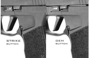 Image of Strike Industries Xmacro SIG SAUER P365 Pistol Magazine Release, Black, SI-P365-XM-MR