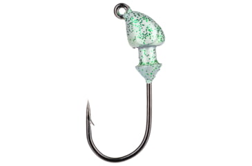 Image of Strike King Baby Squadron Swimbait Head, Green Glimmer, 3/16oz, BSSH316-731
