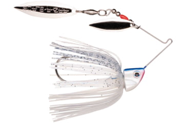 Image of Strike King Burner Spinnerbait, Blue Shad, 1/4oz, 1 Pack, BURN14-209S