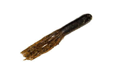 Image of Strike King Coffee Flip-N-Tube Fishing Lure, Soft Plastic Tube, Black Neon, 4 1/2in, 6-Pack, CT4.5-38, CT4.5-38