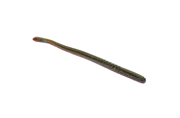 Image of Strike King Filler Worm Fishing Lure, Soft Plastic Worm, Slender Profile, Open Pour Technology, Vibrant, 5in, 10-Pack, Magic, DSOPT5-269