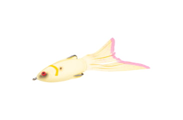 Image of Strike King Hack Attack Pad Perch Fishing Lure, Hollow Body Topwater, Bone, 6in, 1/2oz, HAPP-665, HAPP-665