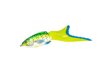 Image of Strike King Hack Attack Pad Perch Fishing Lure, Hollow Body Topwater, Leopard Perch, 6in, 1/2oz, HAPP-155, HAPP-155