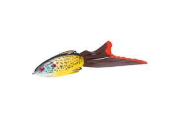 Image of Strike King Hack Attack Pad Perch Bait, Natural Gold, 6in / 1/2oz, HAPP-282