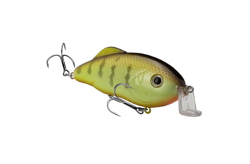 Image of Strike King Hybrid Hunter Shallow Fishing Lure, Shallow Diving Crankbait, Chartreuse Perch, 1oz, HCHHS-650, HCHHS-650