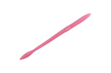 Image of Strike King KVD Perfect Plastics Finesse Worm, Soft Plastic Worm Fishing Lure, Bubblegum, 6 1/2in, 12-Pack, FIN65-23A, FIN65-23