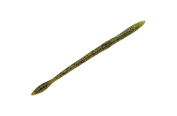 Image of Strike King KVD Perfect Plastics Finesse Worm, Soft Plastic Worm Fishing Lure, Dirt, 6 1/2in, 12-Pack, FIN65-103, FIN65-103