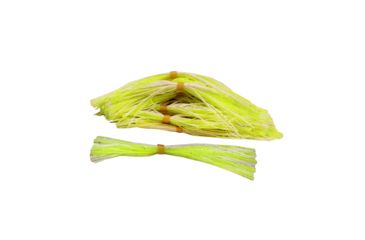Image of Strike King 50 Pack Bulk Skirts,Chartreuse White 50-46