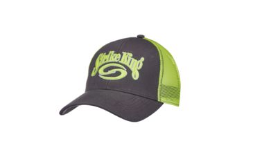 Image of Strike King Trucker Cap,Charcoal body/Green mesh CAP-1