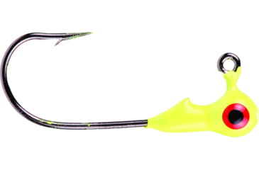 Image of Mr. Crappie Jig Head, 1/16oz, Chartreuse, MRCJH116-1