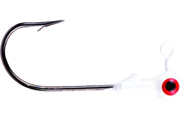 Image of Mr. Crappie Jig Head, 1/16oz, Refrigerator White, MRCJH116-199