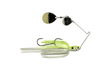 Image of Strike King Premier Plus Spinnerbait Fishing Lure, Chartreuse White, 3/8oz, PPL38CC-203SG, PPL38CC-203SG