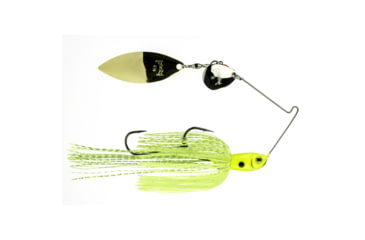 Image of Strike King Premier Plus Spinnerbait Fishing Lure, Super Chartreuse, 3/8oz, PPL38CW-201SG, PPL38CW-201SG