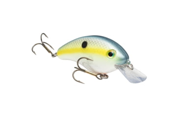 Image of Strike King Pro Model Series 4S Fishing Lure, Shallow Diving Crankbait, Chartreuse Sexy Shad, 9/16oz, HC4S-538, HC4S-538