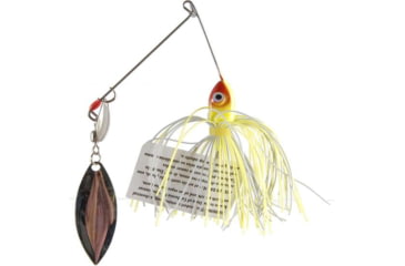 Image of Strike King Promo Spinnerbait, Chartreuse &amp; White, 3/8oz, 1 Pack, MAPRO38CW-3