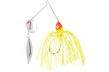 Image of Strike King Promo Spinnerbait Colorado/Willow, Chartreuse/White, 1/8 oz, 1 Pack, MAPRO18CW-3