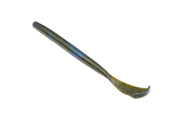 Image of Strike King Rage Cut-R-Worm Fishing Lure, Soft Plastic Worm, Blue Craw, 7in, 6-Pack, RGCUT7-108, RGCUT7-108