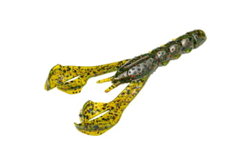 Image of Strike King Rage Denny Brauer Craw Fishing Lure, Soft Plastic Craw, Watermelon Seed w/ Red Flake, 4in, 7-Pack, RGDBC-18, RGDBC-18