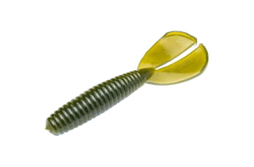 Image of Strike King Rage Magnum Menace Fishing Lure, Soft Plastic Grub, Moon Juice, 4in, 7-Pack, RGMAGM-850, RGMAGM-850