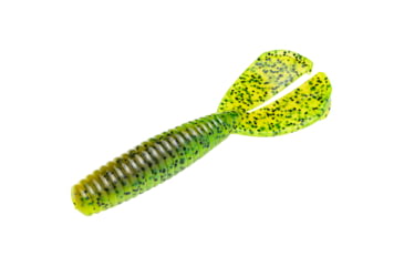 Image of Strike King Rage Magnum Menace Fishing Lure, Soft Plastic Grub, Summer Craw, 4in, 7-Pack, RGMAGM-100, RGMAGM-100