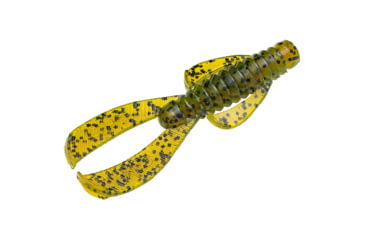 Image of Strike King Rage Ned Bug Fishing Lure, Soft Plastic Craw, Dirt, 2 1/2in, 9-Pack, RGNBUG-103, RGNBUG-103