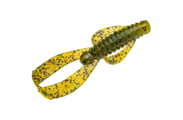 Image of Strike King Rage Ned Bug Fishing Lure, Soft Plastic Craw, Watermelon Seed w/ Red Flake, 2 1/2in, 9-Pack, RGNBUG-18, RGNBUG-18