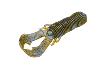 Image of Strike King Rage Punch Bug Fishing Lure, Soft Plastic Creature, Blue Craw, 3 1/2in, 7-Pack, RGPB-108, RGPB-108