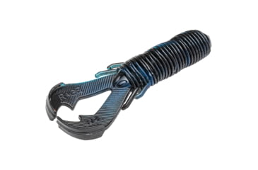 Image of Strike King Rage Punch Bug Fishing Lure, Soft Plastic Creature, Black Blue Swirl, 3 1/2in, 7-Pack, RGPB-808, RGPB-808