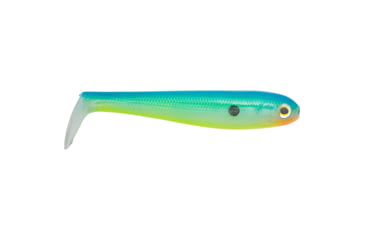 Image of Strike King Shadalicious Fishing Lure, Soft Plastic Swimbait, Citrus Shad, 4 1/2in, 6-Pack, SHDLC4.5-534, SHDLC4.5-534