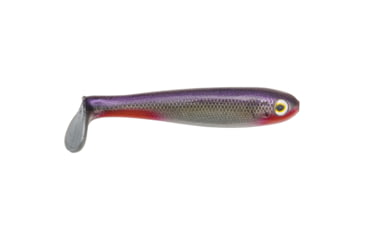 Image of Strike King Shadalicious Fishing Lure, Soft Plastic Swimbait, Neon Ghost Minnow, 3 1/2in, 6-Pack, SHDLC3.5-512, SHDLC3.5-512