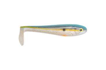 Image of Strike King Shadalicious Fishing Lure, Soft Plastic Swimbait, Sexy Shad, 5 1/2in, 5-Pack, SHDLC5.5-590, SHDLC5.5-590