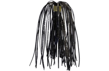 Image of Strike King Silicone Skirt, Black, 3 Pack, 33-10