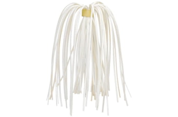 Image of Strike King Silicone Skirt, Hot Solid White, 3 Pack, 33-72