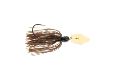 Image of Strike King Thunder Cricket Gold Fishing Lure, Vibrating Swim Jig, Green Pumpkin, 1/2oz, TCGVSJ12-465, TCGVSJ12-465