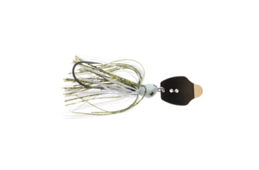 Image of Strike King Thunder Cricket Gold Fishing Lure, Vibrating Swim Jig, Olive Shad, 5/8oz, TCGVSJ58-453, TCGVSJ58-453