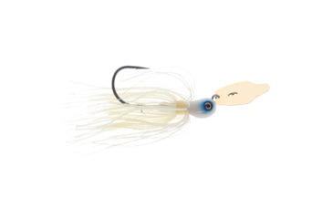 Image of Strike King Thunder Cricket Gold Fishing Lure, Vibrating Swim Jig, Pro Bone, 1/2oz, TCGVSJ12-299, TCGVSJ12-299