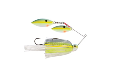 Image of Strike King Tour Grade Painted Blade Spinnerbait, Bass Fishing Lure, Chartreuse Sexy Shad, 1/2oz, TGSB12WW-538P, TGSB12WW-538P