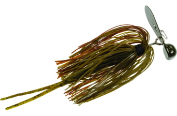 Image of Strike King Tour Grade Rage Blade Swim Jig, 1/2 oz, Green Pumpkin Craw,1pk, TGRB12-46