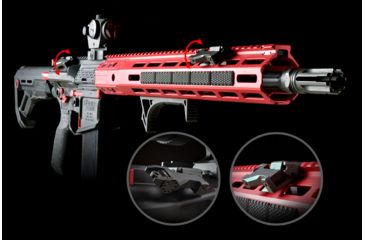 Image of Strike SISIDEWINDER Sidewinder Iron Sights AR-15 Black