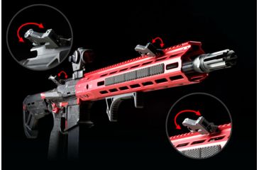 Image of Strike SISIDEWINDER Sidewinder Iron Sights AR-15 Black