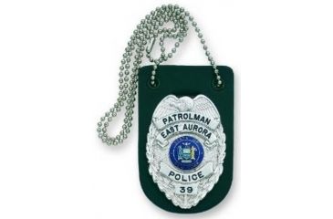 Image of Strong Leather Company Badge Holder For Neck W/chain - 71900-0002