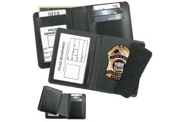 Image of Strong Leather Company - Combination Badge Case And Wallet - 79270-4162